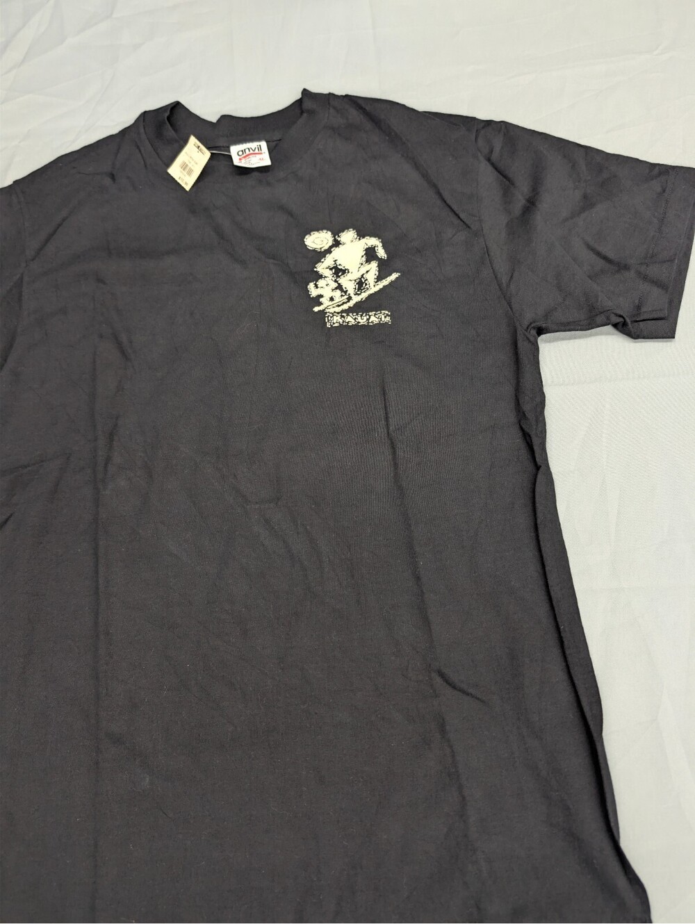 Vintage Kauai Hawaii Surf T Shirt Anvil Medium Black